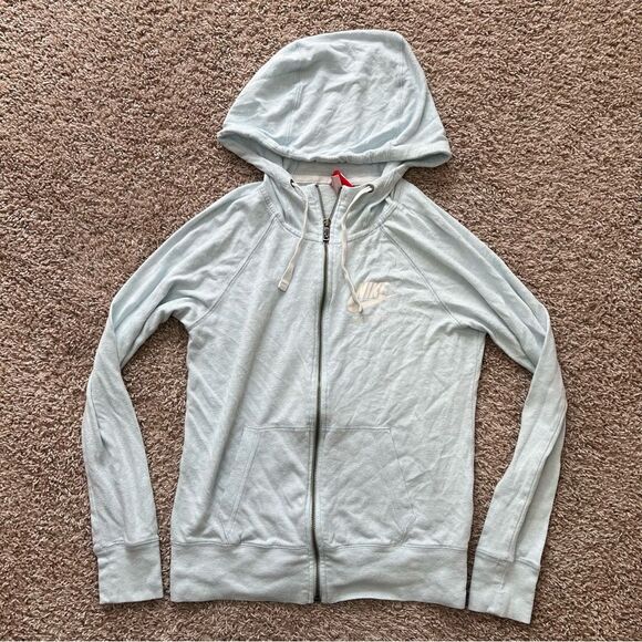 Nike Full Zip Full Length Hoodie Sweatshirt - Picture 1 of 11